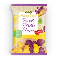 Gratis Monster Beschikbaar Gemengde Verse Zoete Aardappel Chips 90g_Wholesale Chips Gezonde Snacks