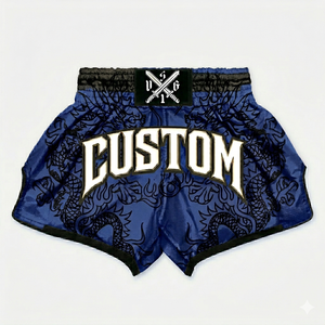 Custom Logo Premium Sublimation Muay Thai Shorts Quick Dry Satin Made Boxing Training <b>Trunks</b> For <b>Men</b> Muay Thai Shorts - Product Image 6
