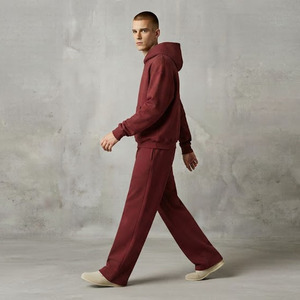 Ensemble de survêtement large pour homme OEM – Survêtements amples décontractés avec pull et pantalon de survêtement - Product Image 5