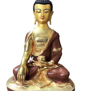 Estatua moderna de alta calidad (Lord Buddha) hecha de metal de latón real - Product Image 1