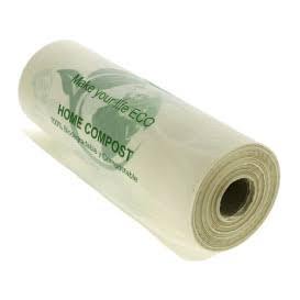 Biodegradable HDPE Grocery Roll <b>Bags</b> Disposable <b>Compostable</b> Food Safe Heat Seal Custom <b>Bag</b> Supermarket Home Kitchen - Product Image 2