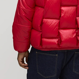 Wholesale bubble jacket premium puffer coat lightweight winter outerwear best quality custom logo fashion - Product Image 5