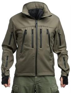 Veste de pluie pour moto sur mesure en gros, veste softshell imperméable à capuche pour l'hiver, veste safari en nylon/polyester - Product Image 3