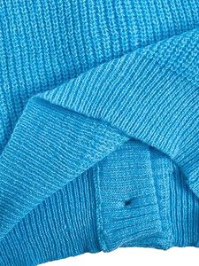 Breathable Cotton-Blend Women's Knitted Sweater - Casual Winter Pullover - Soft Touch Ladies Autumn Fashion <b>Jumper</b> - Product Image 2