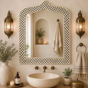 100% Natural Bone Inlay <b>Wall</b> <b>Mirror</b> Frame for Home Decoration Modern Stylish Customized Good Quality Luxurious <b>wall</b> <b>mirror</b> frame - Product Image 2