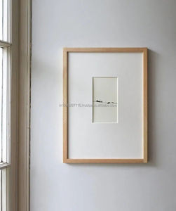 Marco de fotos decorativo de madera con forma para fotos de boda elegantes que aporta a las casas una belleza visual romántica y suave - Product Image 3