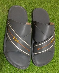 Premium Mens Arabic Shoes Stylish <b>Synthetic</b> <b>Leather</b> Slippers with PU Soft Soles for All Day Comfort in Saudi Arabia High Quality - Product Image 1