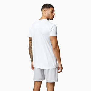 ELIVEERA ENTERPRISES Ensembles de shorts d'été pour hommes, écologiques, respirants, 100% coton biologique, streetwear, t-shirt court à motif 3D - Product Image 2