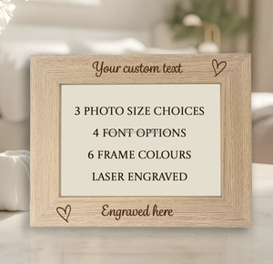 กรอบรูปตกแต่งบ้านสไตล์เรียบง่ายทำจากไม้ พร้อมโลโก้แบบกำหนดเองและพิมพ์ UV จากอินเดีย - Product Image 5