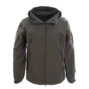 Dynamel Wears <b>Men's</b> Tactical Front Logo Winter <b>Jacket</b> Windproof Waterproof Outdoor Fleece Lined Hiking Parka - Product Image 4