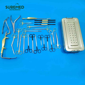 Orthopedic Face Lift Brow Lift <b>Surgical</b> <b>Instrument</b> Set 25 Pcs Stainless Steel <b>Surgical</b> Grade Scissors Rasps Forceps Manual Kit - Product Image 6