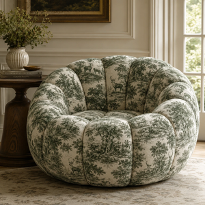 Woodland <b>Toile</b> Scenic Printed Upholstery <b>Fabric</b> By The Yard Rustic Forest Landscape Botanical Nature Pattern Textile for Decor - Product Image 3