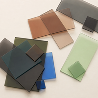 Verre bronze Euro 5mm-15mm / Verre teinté avec certificat ISO&CE Verre teinté bronze 4mm