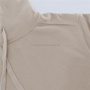 New Arrival Customized Sherpa Fluffy Fleece Hoodie Heavyweight <b>Thick</b> Fur Pullover Hoodies for Men's basics cotton blended - Product Image 5