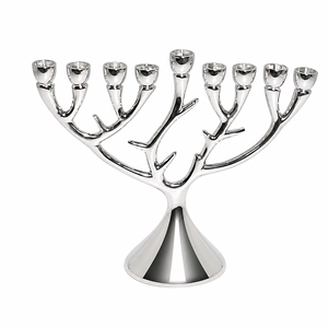 Vantage Premium Home Accessories High 7 Branch Menorah Candle <b>Stick</b> Candle Holder Design Brass Classic Antique Large Home Decora - Product Image 1