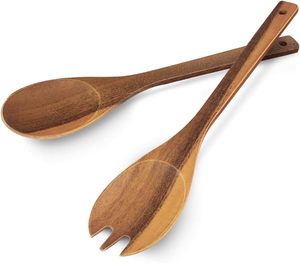 Ensembles de cuillères en bois naturel modernes les plus vendus, polies à la main, jetables, à long manche, ustensiles de cuisine pour la cuisson par HAND MADE CRAFT - Product Image 6