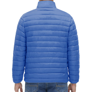 Men's Hooded Puffer <b>Top</b> Thick Design for Urban Layering Offers Great Comfort Great for Bulk Orders Stylish Edge Patchwork - Product Image 3