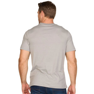 Camiseta de algodón con cuello redondo, tejido transpirable, doble costura, tacto suave y ajuste súper cómodo. - Product Image 4