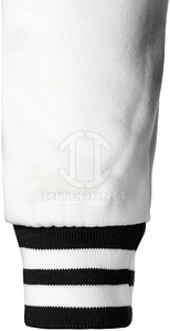 <b>Retro</b> Custom Varsity <b>Jacket</b> Men Contrast Sleeve Embroidery Logo College Style Street Fashion Bomber <b>Jackets</b> - Product Image 4