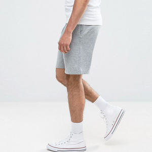 2026 Wholesale 100% Polyester Canvas 220g Custom Embroidery Design Solid Casual High Quality Knitted Men's Shorts - Product Image 4