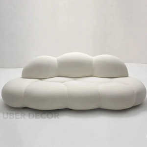 Juego de sofá moderno nórdico de Tampere, asientos de salón minimalistas de inspiración italiana para sala de estar o espacios de estudio - Product Image 2