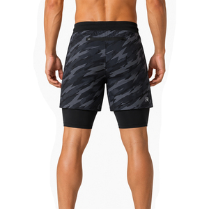 Shorts de sport 2 en 1 pour homme, avec doublure de compression, respirants, séchage rapide, pour la course à pied et la gym - Product Image 2