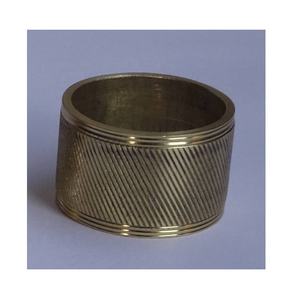 Anneau de serviette rond en fer moderne, porte-serviettes, vaisselle en tissu, décoration de table de salle à manger, décoration de mariage et de fête - Product Image 1