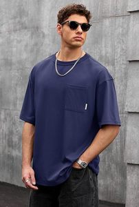 T-shirt Homme Oversize 100% Coton Grammage Lourd 220g, Coupe Boxy, Impression Personnalisée sur Épaule, Style Hip Hop, Grande Taille, Vierge - Product Image 5