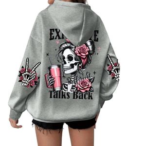 Custom Full Zip Graphic Hoodie <b>Red</b> Puff Print Y2K Letter Embroidery Heavyweight Oversized Fleece <b>Sweatshirt</b> Streetwear Hoodies - Product Image 5