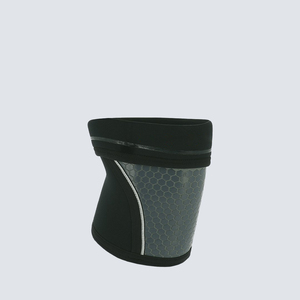 Genouillères de musculation en néoprène 7MM avec impression silicone premium, compression pour fitness et entraînement, logo personnalisé, genouillères Crossfit - Product Image 5