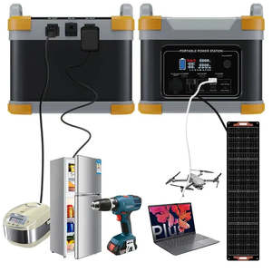 Cửa hàng của tôi di động ngoài trời năng lượng mặt trời Máy phát điện 1000W-3000W Lithium nhà máy điện để sử dụng nhà - Product Image 2