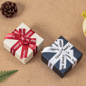 Jewelry Packaging <b>Boxes</b> Paper Kraft Rings Earrings Necklaces Bracelets <b>Drawer</b> Handle Gift Accessory <b>Storage</b> Solution Custom - Product Image 4