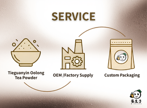 ชาอู่หลงไต้หวันแบบผงสำเร็จรูปออร์แกนิกตรา Tieguanyin - Product Image 2