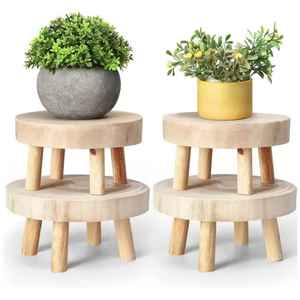 Soporte de Madera Resistente para Plantas, Estante de Exhibición de Macetas de Múltiples Niveles para Interiores y Exteriores, para Hogar y Jardín - Product Image 5