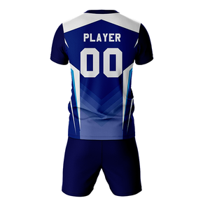 Ensemble de maillots de football personnalisés pour hommes, col en V, qualité supérieure, uniforme de football par sublimation, respirant, imperméable, séchage rapide, unisexe - Product Image 3