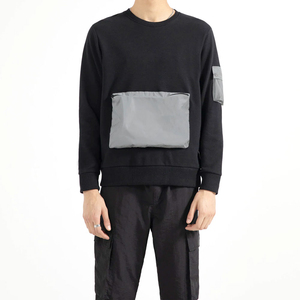 Diseño transpirable, perfecto para actividades al aire libre, sudadera para hombre, jersey informal ligero, tejido de mezcla de algodón, suave y cómodo - Product Image 6