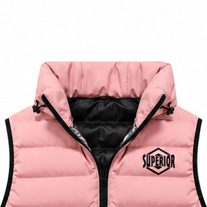 Gilet matelassé d'hiver pour homme, veste sans manches durable et isolante pour le travail en extérieur, la construction, les voyages et les sports - Product Image 3