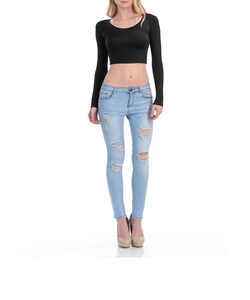 T-shirts ajustés pour femme et fille, coupe slim, col rond, style décontracté d'été, personnalisables avec logo – Grande Vente - Product Image 5