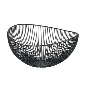 Panier à fruits en métal tendance et pratique pour la cuisine, avec un intérieur spacieux pour ranger plusieurs fruits, taille et forme personnalisées - Product Image 1