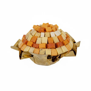 Plateau à chocolat en métal de luxe, design élégant, pour servir des desserts et des bonbons, idéal pour les mariages, la décoration de la maison et la présentation de desserts. - Product Image 1