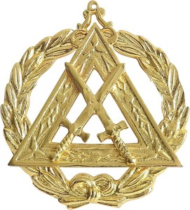 Collar de la Comandancia de los Caballeros Templarios Grand Commander - Joya de collar de metal chapado en oro - Product Image 2