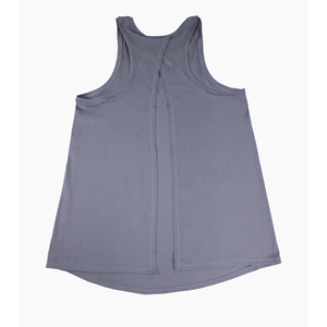 Camiseta sin mangas con cuello mandarín para mujer, elástica, para gimnasio, fitness, manga corta, sexy, ropa deportiva, para correr, entrenamiento, blusa con logo frontal personalizado - Product Image 6