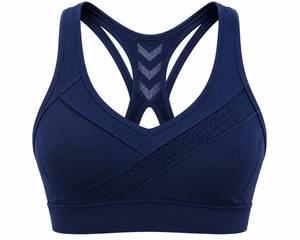 Ensemble soutien-gorge de sport et short pour femme, maintien élevé, écologique, léger, bretelles croisées, sans coutures, séchage rapide, tissu respirant - Product Image 5