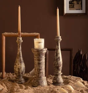 Wooden candle holder <b>tea</b> <b>light</b> stand new luxury design top seller home decor trendy here - Product Image 4