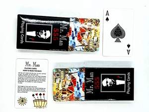Juego de Cartas Mágicas Mr. Man, Baraja Marcada, Fácil de Leer con Sistema de Código, Juego de 2 - Product Image 5