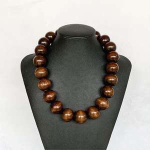 Parures de bijoux en résine avec perles africaines, colliers ras-du-cou imposants, bijoux indiens et nigériens multicouches pour mariage - Product Image 4