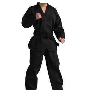 Tenue d'entraînement et de compétition pour enseignants de Taekwondo (hommes et femmes) – Équipement professionnel pour maîtres adultes en arts martiaux - Product Image 3