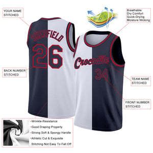 Camiseta de Baloncesto Personalizada para Adultos, de Secado Rápido, de Poliéster, con Nombre del Equipo y Número Estampados en la Parte Delantera, Camiseta Deportiva de Dos Colores para Entrenamiento - Product Image 4