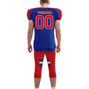 Uniformes de Fútbol Americano para Adultos de Alta Calidad para Entrenamiento de Verano, Personalizados, Unisex, Impresos, Antibacterianos, 100% Poliéster - Product Image 4