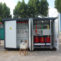 Transformateur triphasé sec 500-1600 kVA 10/0,4 kV |   Résine époxy coulée, utilisation en intérieur pour usine, distribution d'énergie dans les bâtiments